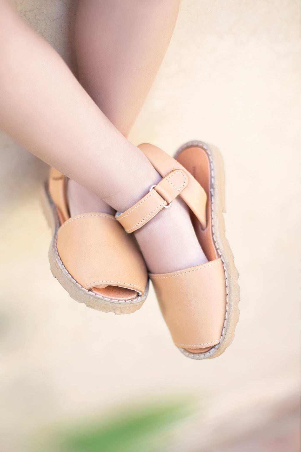 Shoes Minorquines X Tartine et Chocolat - Leather Camel