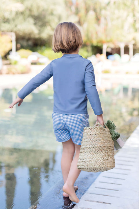 T-shirt - Anti uv indigo Canopea x Tartine et Chocolat - Image principale