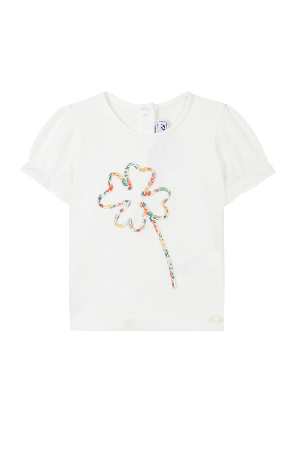 T -Shirt - Jersey Bianco Trifoglio