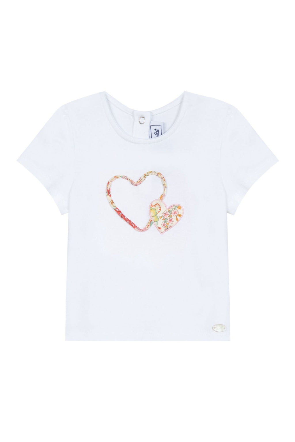 T -Shirt - Jersey Peony Hearts
